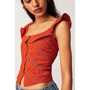 Free People Riviera Lace Tank Size XL